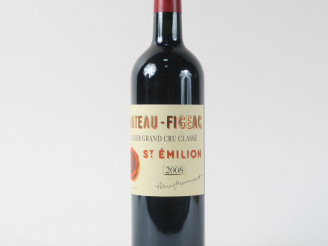 Vente aux enchères 1 BOUTEILLE CHÂTEAU FIGEAC 1er GCC ST EMILION - 2008
