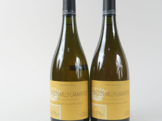 Vente aux enchères 2 BOUTEILLES MACON MILLY LAMARTINE LES HERTIERS DU COMTE LAFON - 2002