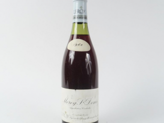 Vente aux enchères 1 BOUTEILLE MOREY SAINT DENIS LEROY - 1962 - ETLA