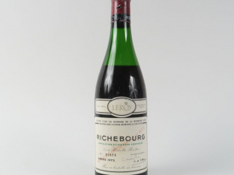 Vente aux enchères 1 BOUTEILLE RICHEBOURG DOMAINE DE LA ROMANÉE CONTI - 1973 - 6 CM/CAPS 