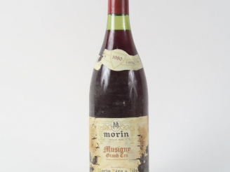 Vente aux enchères 1 BOUTEILLE MUSIGNY GC MORIN - 1980 - EA
