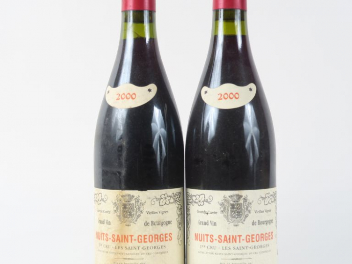 2 BOUTEILLES NUITS SAINT GEORGES 1er CRU 'LES SAINT GEORGES' DOMINIQUE