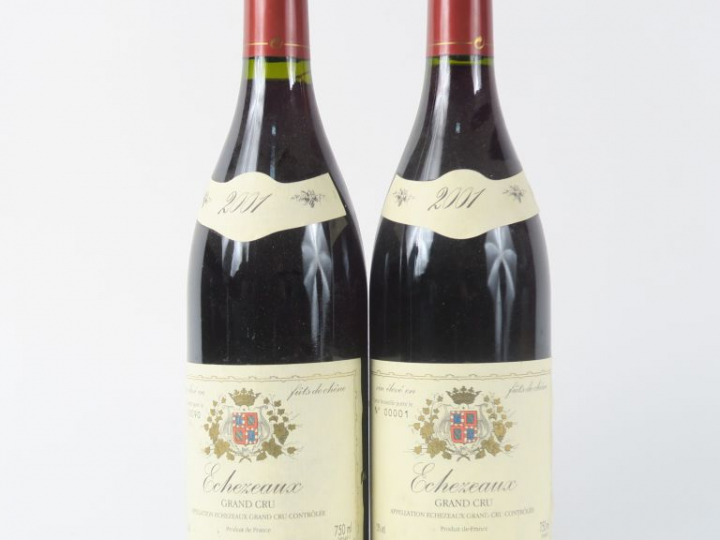 2 BOUTEILLES ECHEZEAUX GC LAFOREST - 2001