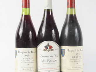 Vente aux enchères 3 BOUTEILLES : 1 BEAUNE 1er CRU 'LES EPENOTTES' CHARLES   FILS 2005 - 