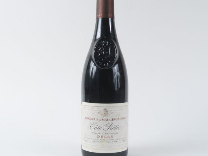 1 BOUTEILLE CÔTE ROTIE 'SEIGNEUR DE MAUGIRON' DELAS - 1998