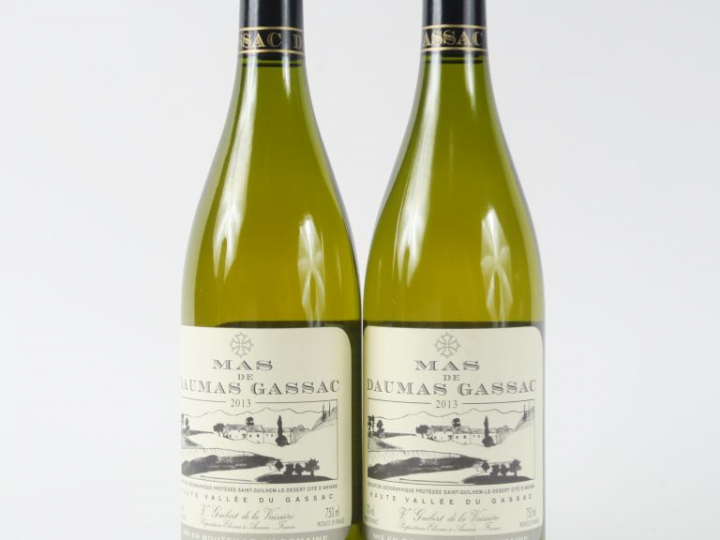 2 BOUTEILLES MAS DE DAUMAS GASSAC BLANC - 2013