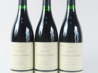 Vente aux enchères 3 BOUTEILLES DOMAINE DE L'HORTUS 'GRANDE CUVÉE' PIC SAINT LOUP : 2 de 