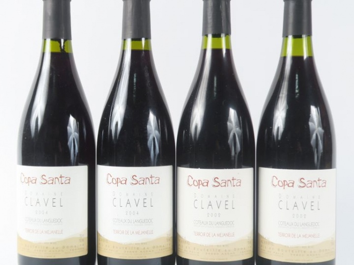 4 BOUTEILLES DOMAINE CLAVEL 'COPA SANTA' COTEAUX DU LANGUEDOC - 2 de 2