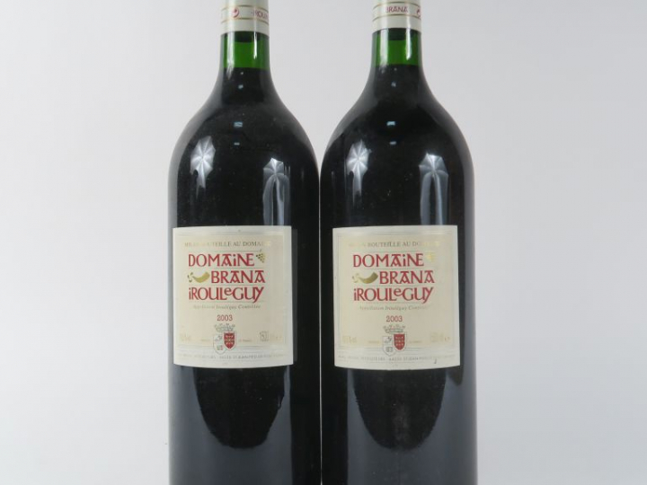 2 MAGNUMS DOMAINE BRANA IROULEGUY - 2003