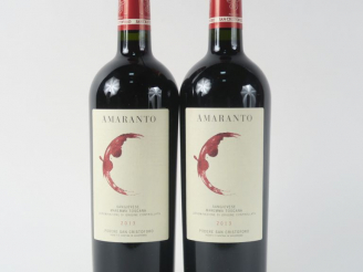 Vente aux enchères 2 BOUTEILLES AMARANTO SANGIOVESE MAREMMA TOSCANE - 2013