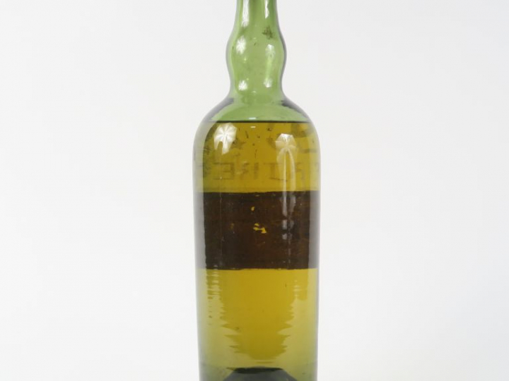 1 BOUTEILLE (1 L) CHARTREUSE JAUNE PÉRIODE 1878/1903 - HEP/CAPS CIRE A