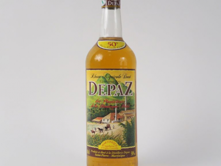 1 BOUTEILLE (1 L) RHUM DEPAZ 50°