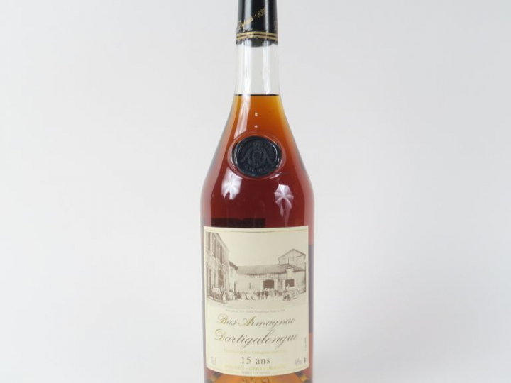 1 BOUTEILLE BAS ARMAGNAC DARTIGALONGUE '15 ANS' - COFFRET