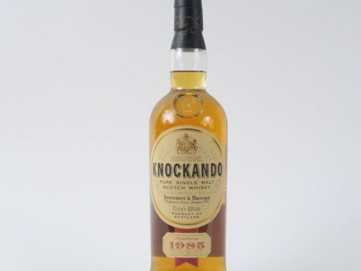 1 BOUTEILLE WHISKY KNOCKANDO 43° - 1985