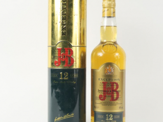 Vente aux enchères 1 BOUTEILLE WHISKY J B 'EXCEPTION' 12 ANS - COFFRET