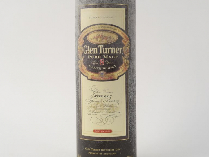 1 BOUTEILLE WHISKY GLEN TURNER '8 ANS' - COFFRET