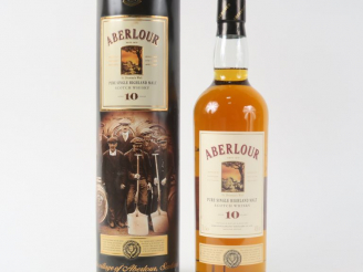 Vente aux enchères 1 BOUTEILLE WHISKY ABERLOUR '10 ANS' 43° - COFFRET