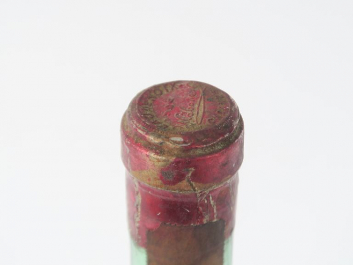 1 VIEILLE BOUTEILLE EAU DE NOIX CABANÈS - CAPS ÉTAIN