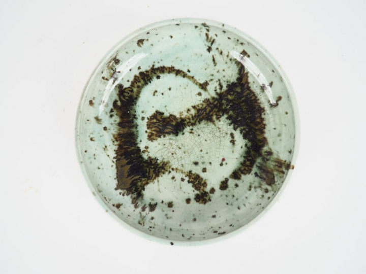 Pierre JEVIE À Sant Vicens. Coupe en céramique flammée.