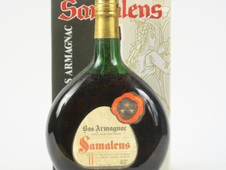 Vente aux enchères 1 BOUTEILLE BAS ARMAGNAC SAMALENS - COFFRET