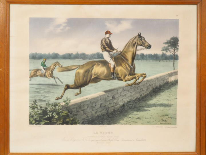 Gustave David (d'après) "Tenebreuse " et "La Vigne"  Paire de gravures