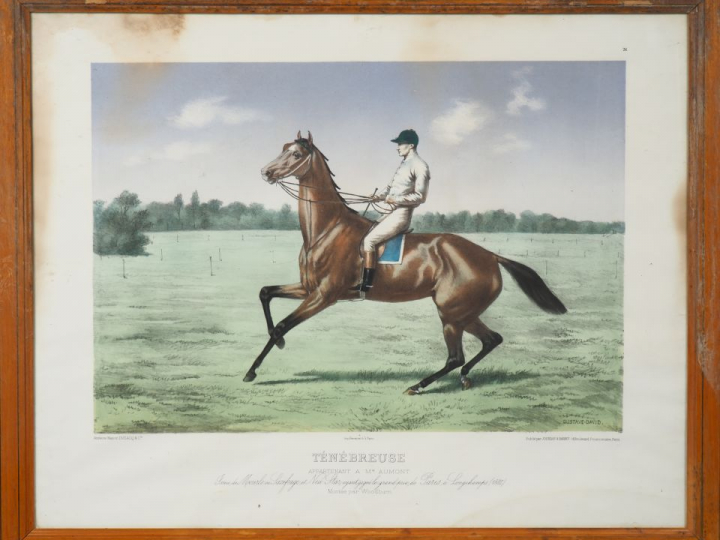 Gustave David (d'après) "Tenebreuse " et "La Vigne"  Paire de gravures