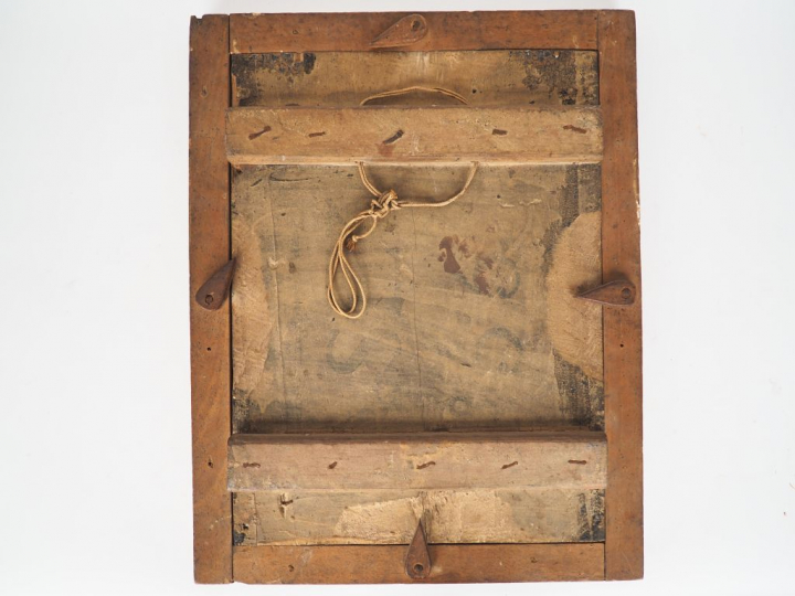 Icône de la Résurrection. Proche-Orient ?, XIXe siècle. Titrée en grec