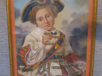Vente aux enchères Ecole française XIXème. Pastel  « portrait de garçonnet en habit du XV