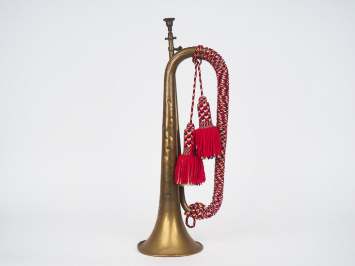 Clairon français d’infanterie – fabrication Couesnon   Cie – Habillage