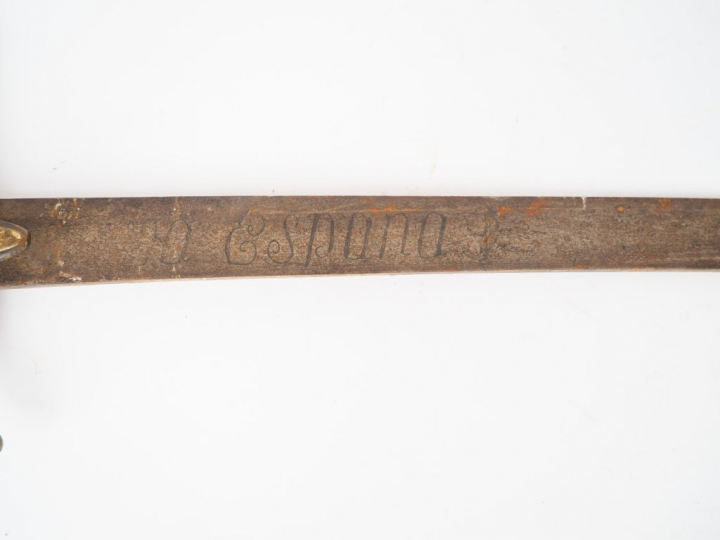 Sabre d’officier d’infanterie 1er Empire Epoque Consulat, fine lame co