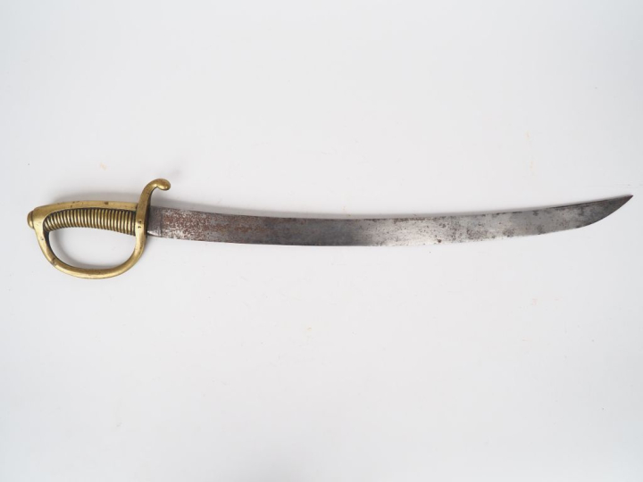 Sabre briquet d’infanterie modèle an XI, issu de l’industrie privée, l