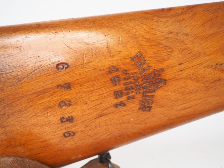 Carabine lebel scolaire « La Française » mdle 1921. Arme monomatricule