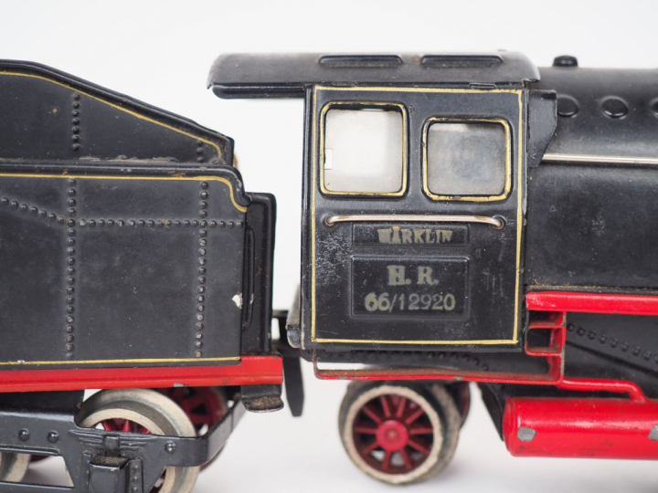 MARKLIN en O locomotive 231 noire HR 66/12920 électrique avec tender à