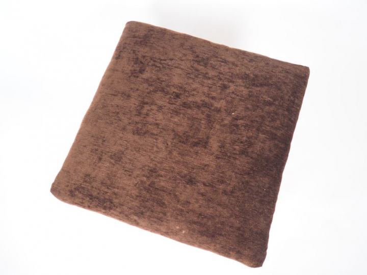 Tabouret Louis XVI en bois naturel mouluré et sculpté à décor de piast