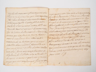 Vente aux enchères MAINTENON (Françoise d’Aubigné, marquise de). LETTRE AUTOGRAPHE signée