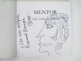 Vente aux enchères MENTOR (Blasco). MENTOR. Les Concertistes. Paris, Galerie Guigné, 1990