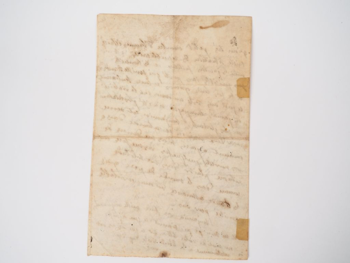 STAËL (Madame de). LETTRE AUTOGRAPHE adressée à Masclet. Coppet, 29 Th