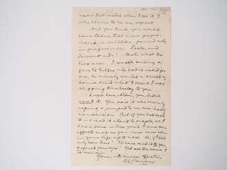 Vente aux enchères TWAIN (Mark) [Samuel Langhorne Clemens, dit :]. LETTRE AUTOGRAPHE SIGN