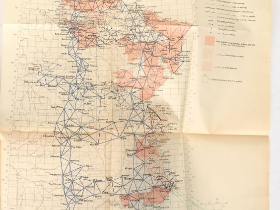 [ALPES]. HELBRONNER (Paul). DESCRIPTION GÉOMÉTRIQUE DÉTAILLÉE DES ALPE