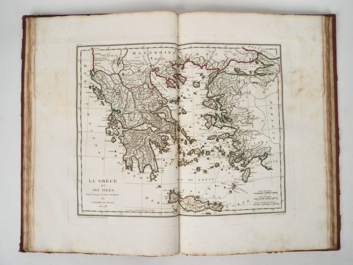 [ATLAS]. [BARTHELEMY]. RECUEIL DE CARTES GÉOGRAPHIQUES, plans, vues et