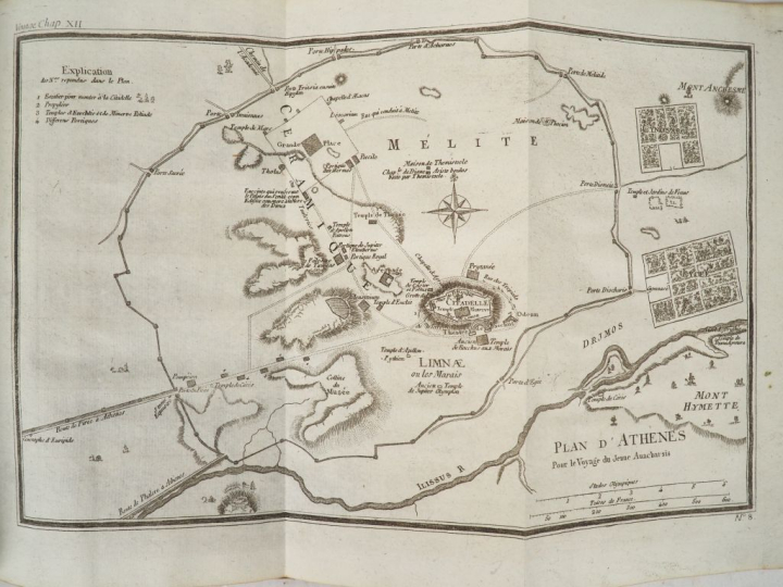 [ATLAS]. [BARTHELEMY]. RECUEIL DE CARTES GÉOGRAPHIQUES, plans, vues et