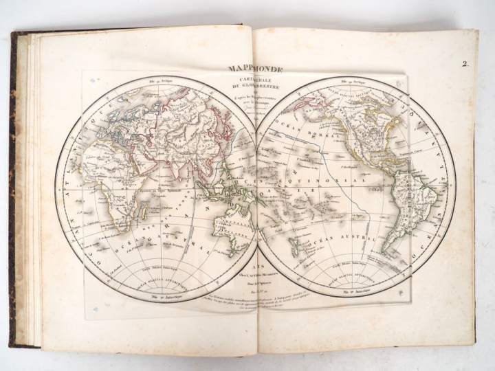 [ATLAS]. DELAMARCHE (F.). ATLAS DE LA GÉOGRAPHIE ancienne, du moyen âg