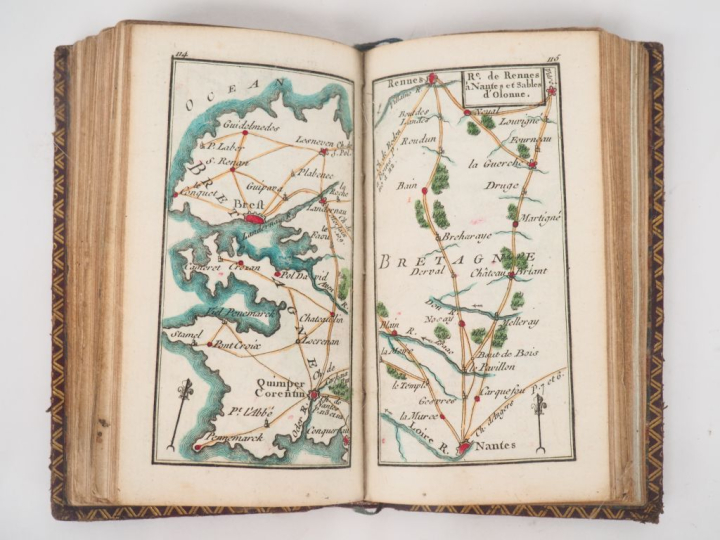 [ATLAS]. ÉTRENNES UTILES ET NÉCESSAIRES AUX COMMERÇANTS ET VOYAGEURS o