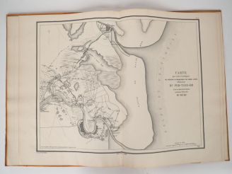 Vente aux enchères [ATLAS]. RANDON (Comte). ATLAS DE L'EXPÉDITION DE CHINE EN 1860. Dépôt