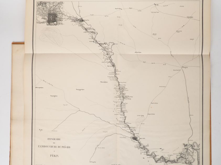 [ATLAS]. RANDON (Comte). ATLAS DE L'EXPÉDITION DE CHINE EN 1860. Dépôt