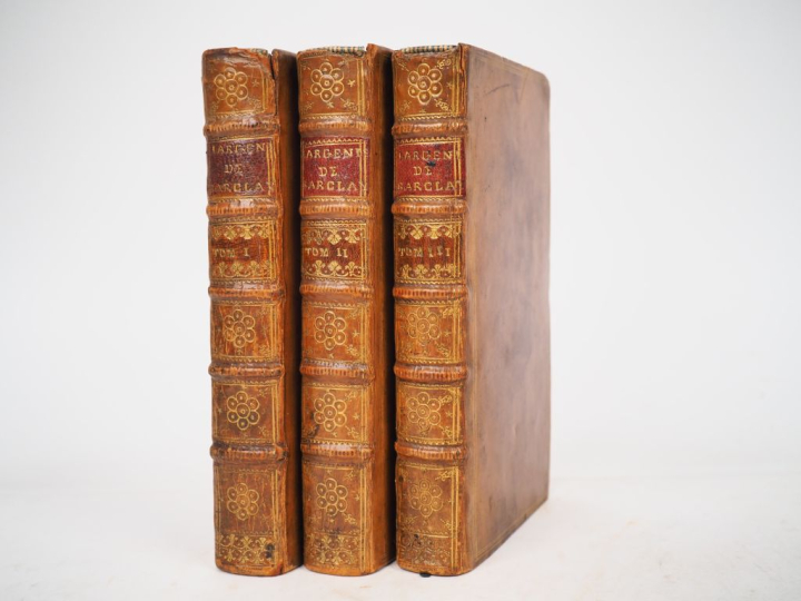 BARCLAY (Jean). L’ARGÉNIS. Chartres, Besnard, 1732. 3 volumes in-12 ve