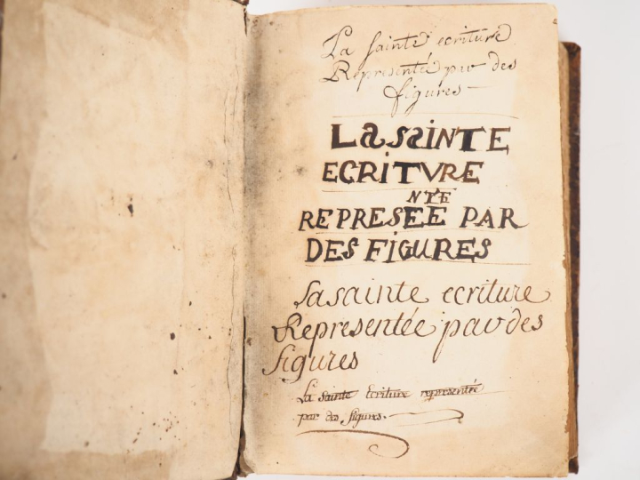 [BIBLE]. BIBLIA insignium historiarum simulachris, cum venustati, tum 