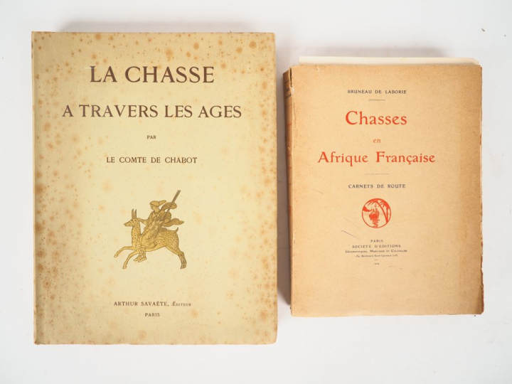 [CHASSE]. CHABOT (Comte de). LA CHASSE À TRAVERS LES ÂGES. P., Savète,