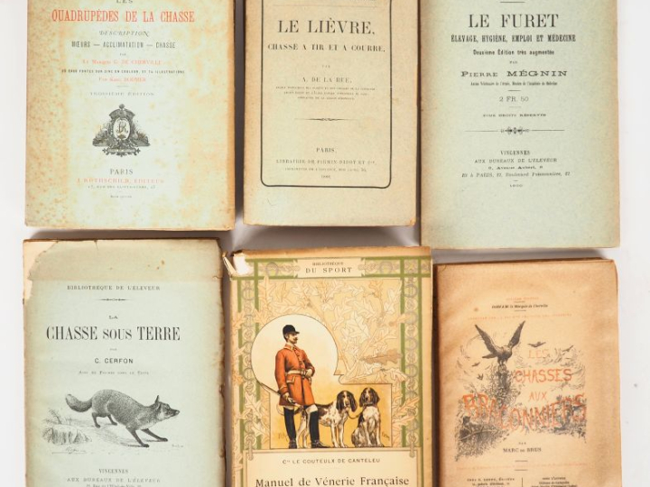[CHASSE]. CHERVILLE (Marquis G. de). Le gibier poil. LES QUADRUPÈDES D