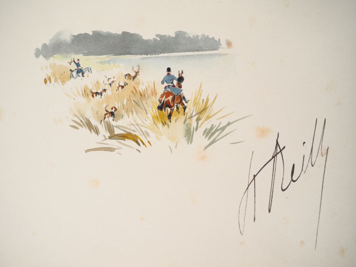 [CHASSE]. REILLE (Baron Karl). LA VÉNERIE FRANÇAISE CONTEMPORAINE. P.,